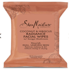 Shea Moisture - Coconut & Hibiscus - Lingettes démaquillantes "Radiance" - 23g - Shea Moisture - Ethni Beauty Market
