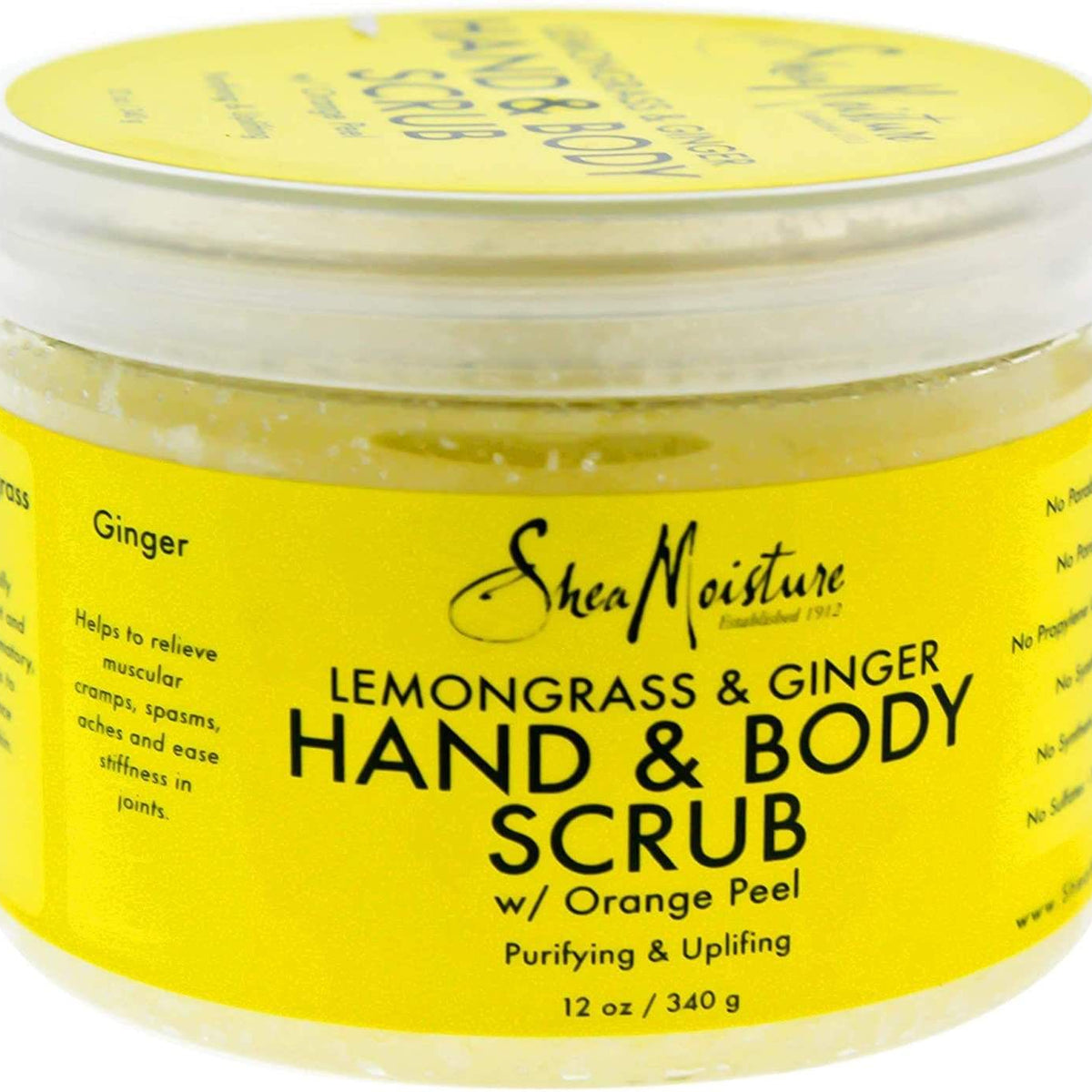 Shea Moisture - Gommage corporel à la citronnelle et au gingembre  340 g - Shea Moisture - Ethni Beauty Market