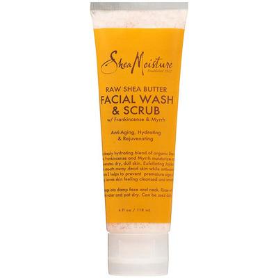 Shea Moisture - Wash & Scrub - Gommage Visage Et Corps Au Beurre De Karité - 118ml - Shea Moisture - Ethni Beauty Market