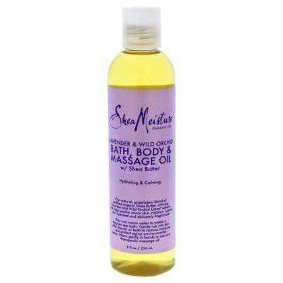 Shea Moisture - Huile De Bain & De Massage Pour Le Corps À La Lavande Et À L'Orchidée Sauvage - 237ml - Shea Moisture - Ethni Beauty Market