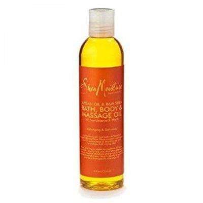 Shea Moisture - Huile De Massage Et De Bain À L'Huile D'Argan & De Karité 273ml - Shea Moisture - Ethni Beauty Market