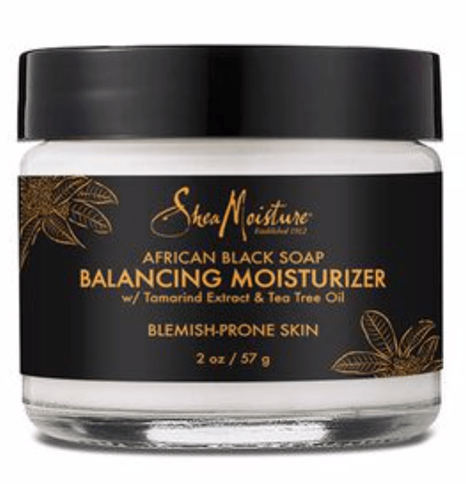 Shea Moisture - African Black Soap - Créme hydratante équilibrante "Balancing moisturizer" - 57g - Shea Moisture - Ethni Beauty Market