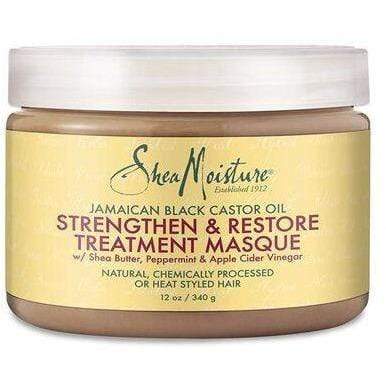 Shea Moisture - Masque à l'huile de ricin noire jamaïcaine pour renforcer et restaurer les cheveux - 340g - Shea Moisture - Ethni Beauty Market