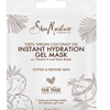 Shea Moisture - 100% Virgin Coconut Oil - Masque gel visage "Instant hydratation" - 22 g - Shea Moisture - Ethni Beauty Market