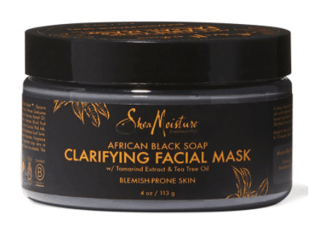 Shea Moisture - African Black Soap - Masque visage "clarifying" - 113g - Shea moisture - Ethni Beauty Market