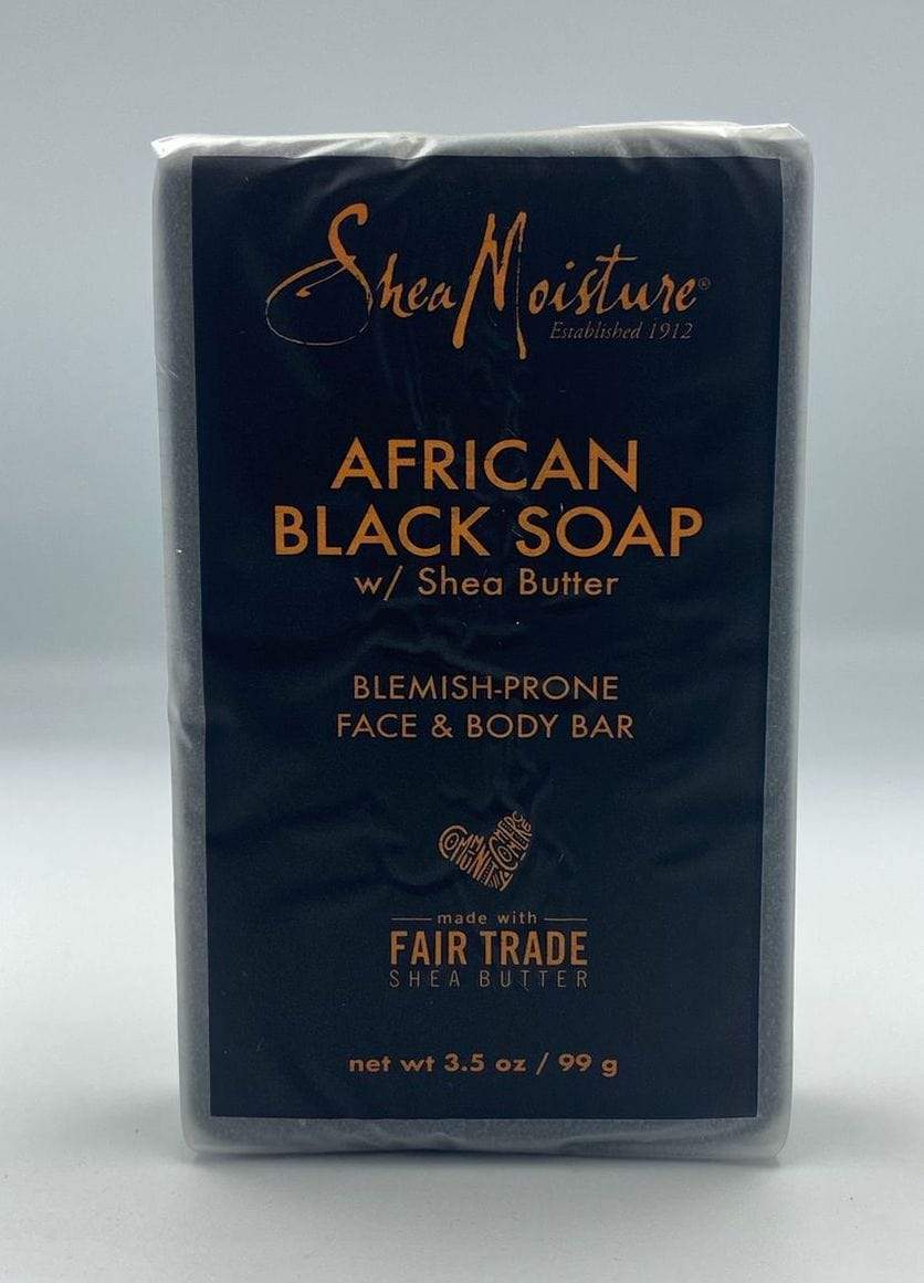 Shea Moisture - African Black Soap - Savon noir "anti-imperfections" - 99g - Shea Moisture - Ethni Beauty Market