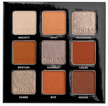 Sigma - On the Go - Palette de fards à paupières "Spicy Eyeshadow Palette" - Sigma - Ethni Beauty Market