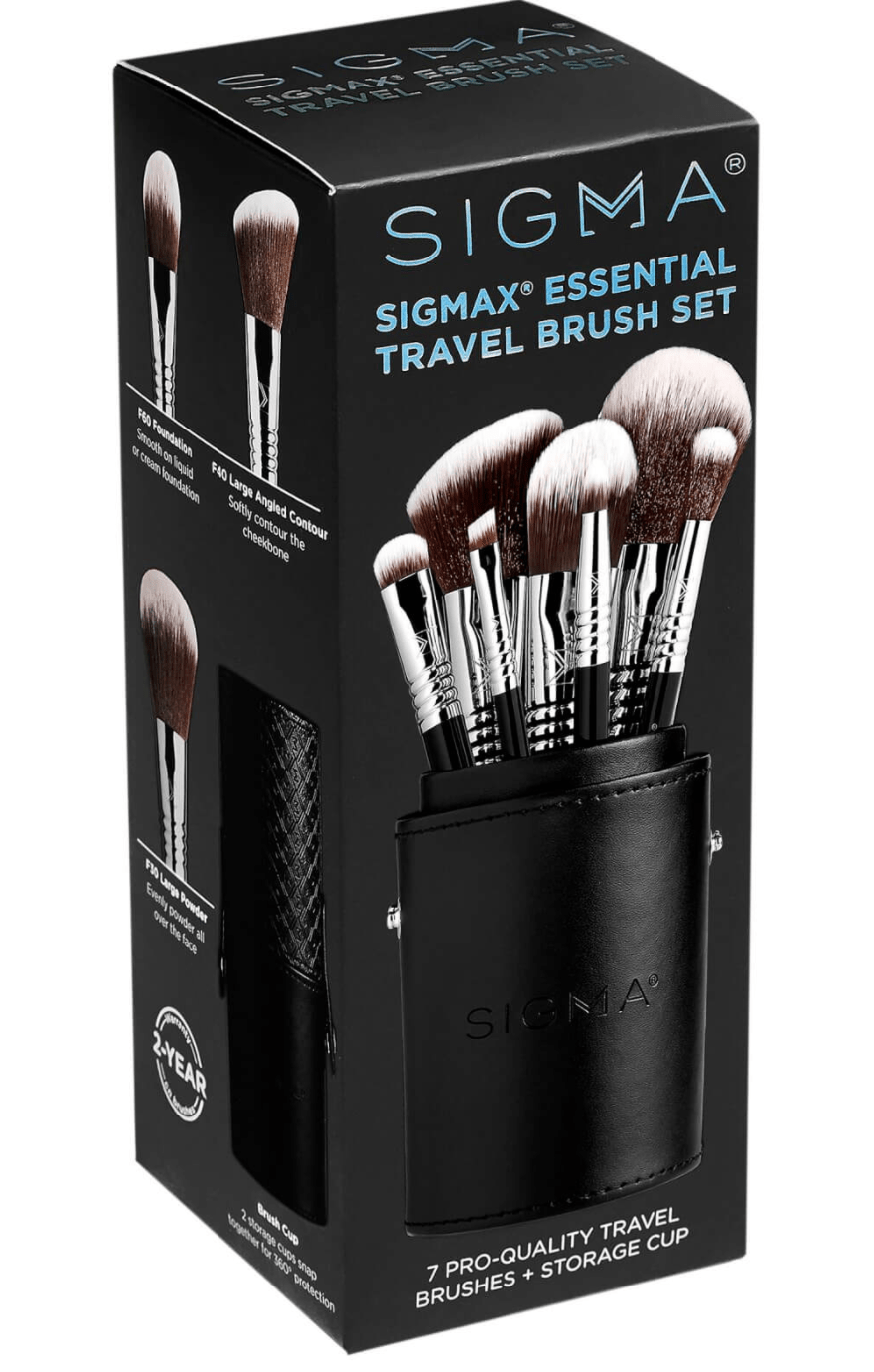 Sigma - Sigmax Essential - Kit de pinceaux "Travel brush set" - Sigma - Ethni Beauty Market