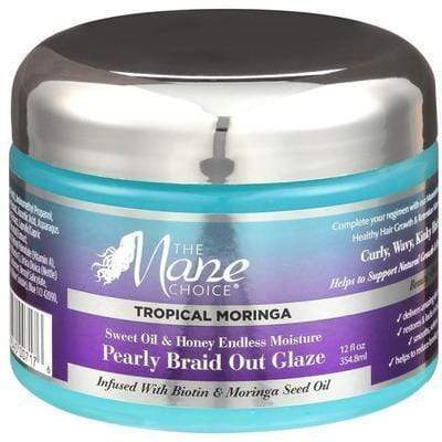 The Mane Choice - Gelée définition boucles à la biotine et moringa 354ml (braid out glaze) - The Mane Choice - Ethni Beauty Market