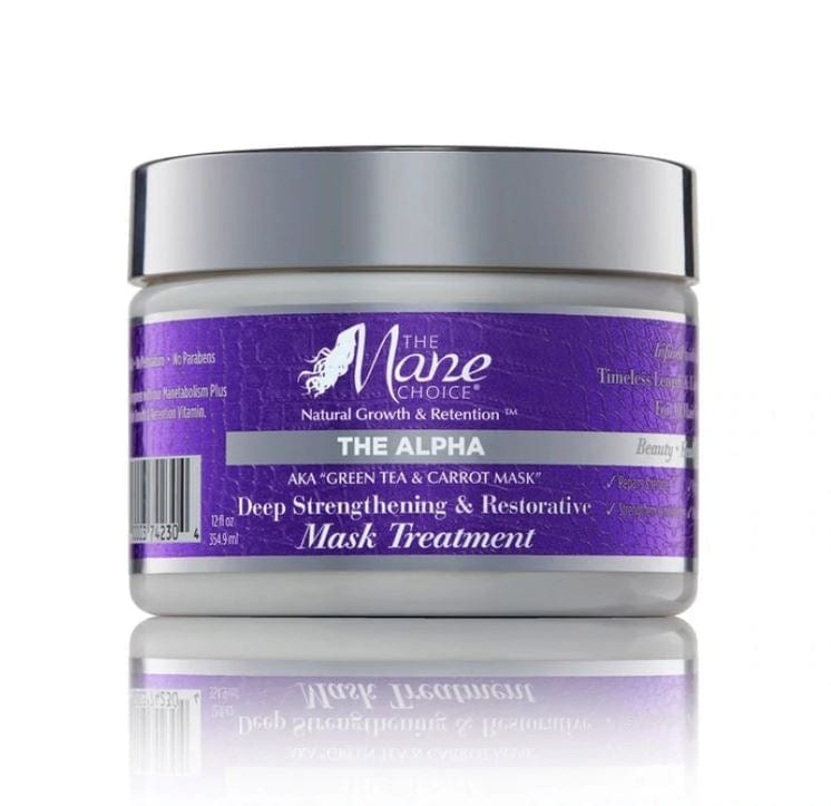 The Mane Choice - The alpha - Masque fortifiant "thé vert et carotte" - 354,9ml - The Mane Choice - Ethni Beauty Market