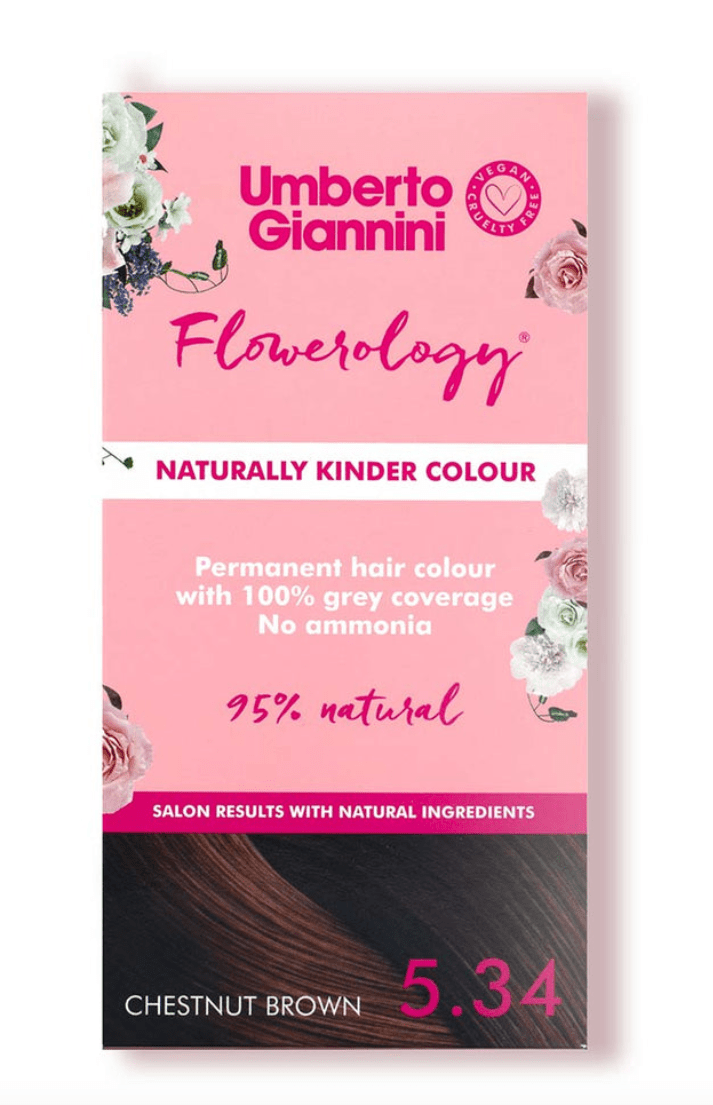 Umberto Giannini - Flowerology - Coloration permanente "Naturally Kinder" - 195ml - Umberto Giannini - Ethni Beauty Market