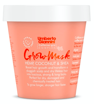 Umberto Giannini - Masque traitement végétal au chanvre, à la noix de coco et karité (Grow Mask Vegan Hemp) - 230 ml - Umberto Giannini - Ethni Beauty Market
