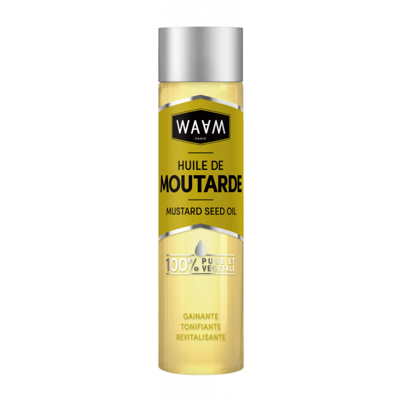 Waam - Huile de moutarde "Mustard Oil" - 100ml - WAAM - Ethni Beauty Market