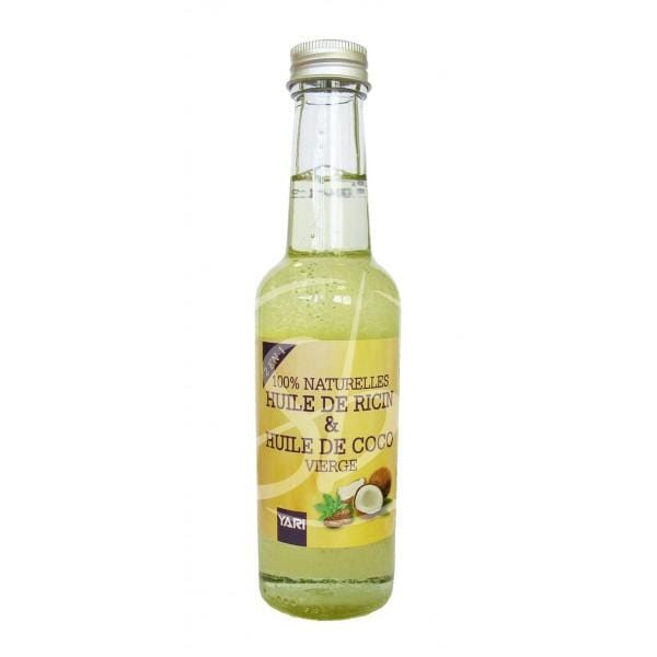 Yari - Huile 2 en 1 au ricin et à la coco 100% naturelle - 250ml - Yari - Ethni Beauty Market
